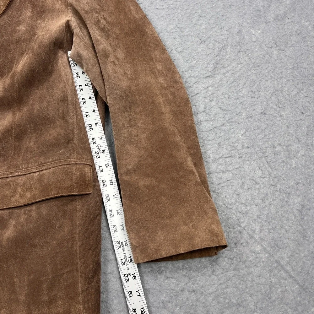 Madison Creek Outfitters Suede‎ Blazer Mens 44L Brown Leather Western Jacket
